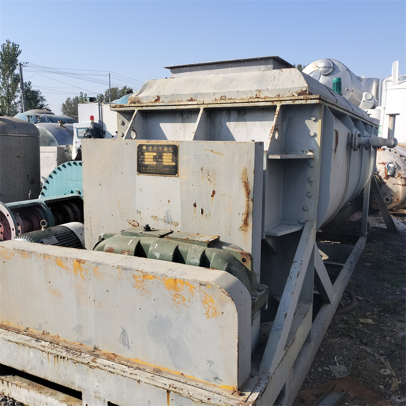 二手空心式干燥 二手双轴桨叶干燥机 20平方干燥机