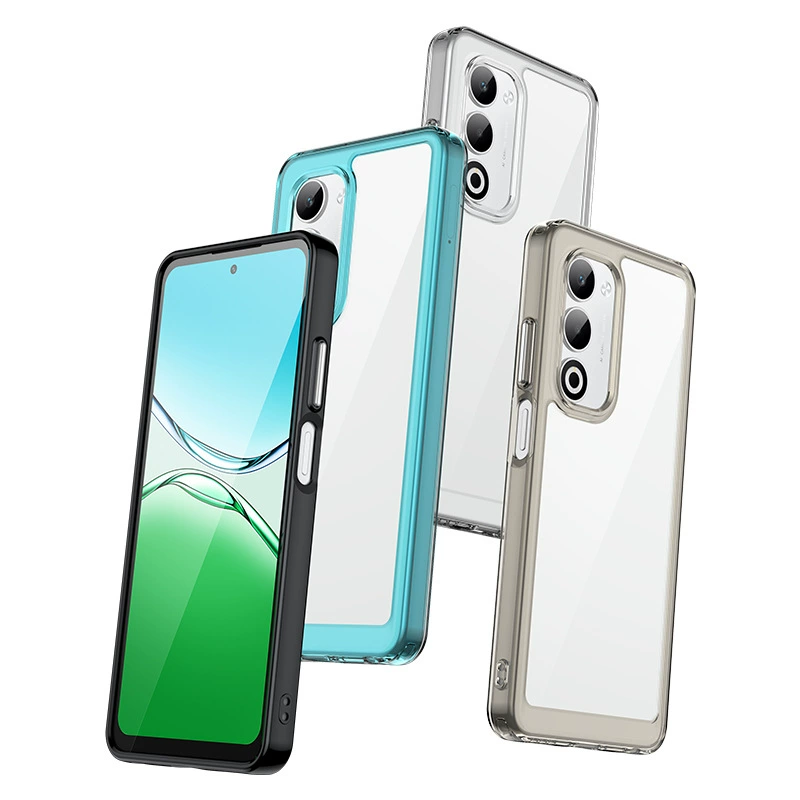Чехол для OPPO A5 5G 2025 (международная версия) / A5 4G 2025 (международная версия), прозрачный акриловый противоударный защитный корпус