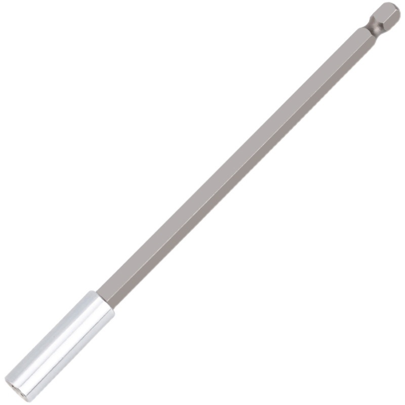 6.35mm de manga hexagonal interna magnética 1 / 4 cabeza de lote 6.5 manguito de taladro eléctrico extensión adaptador de varilla