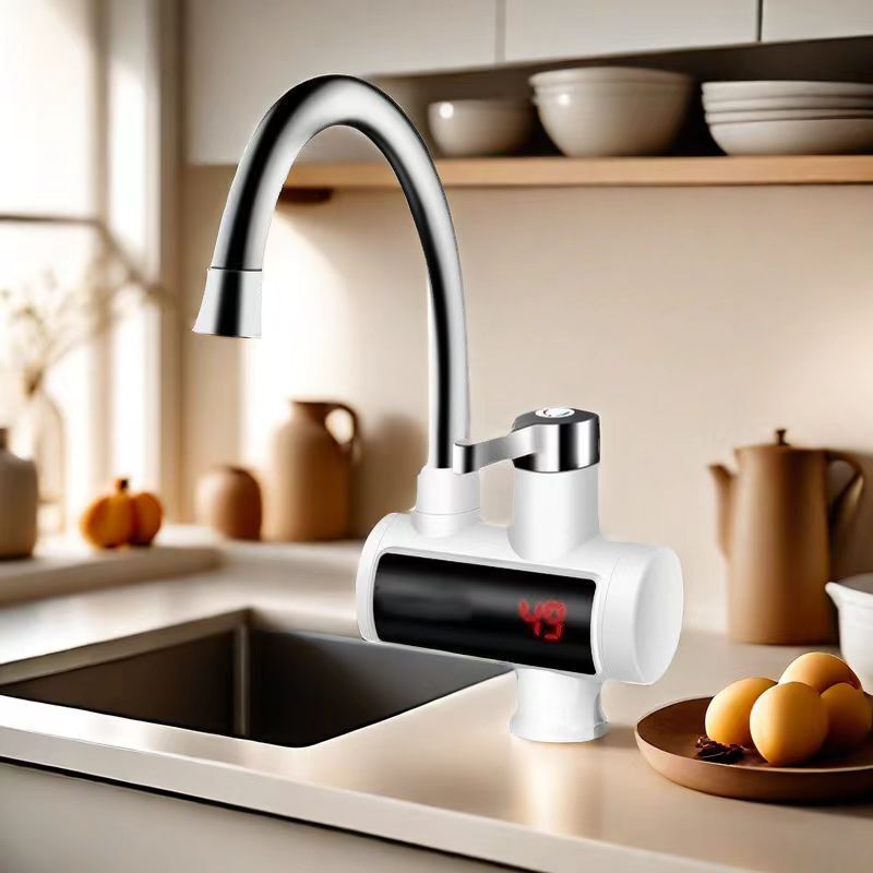 Instant electric faucet household kitchen water pipe heater bathroom tap water fast hot water faucet wholesale