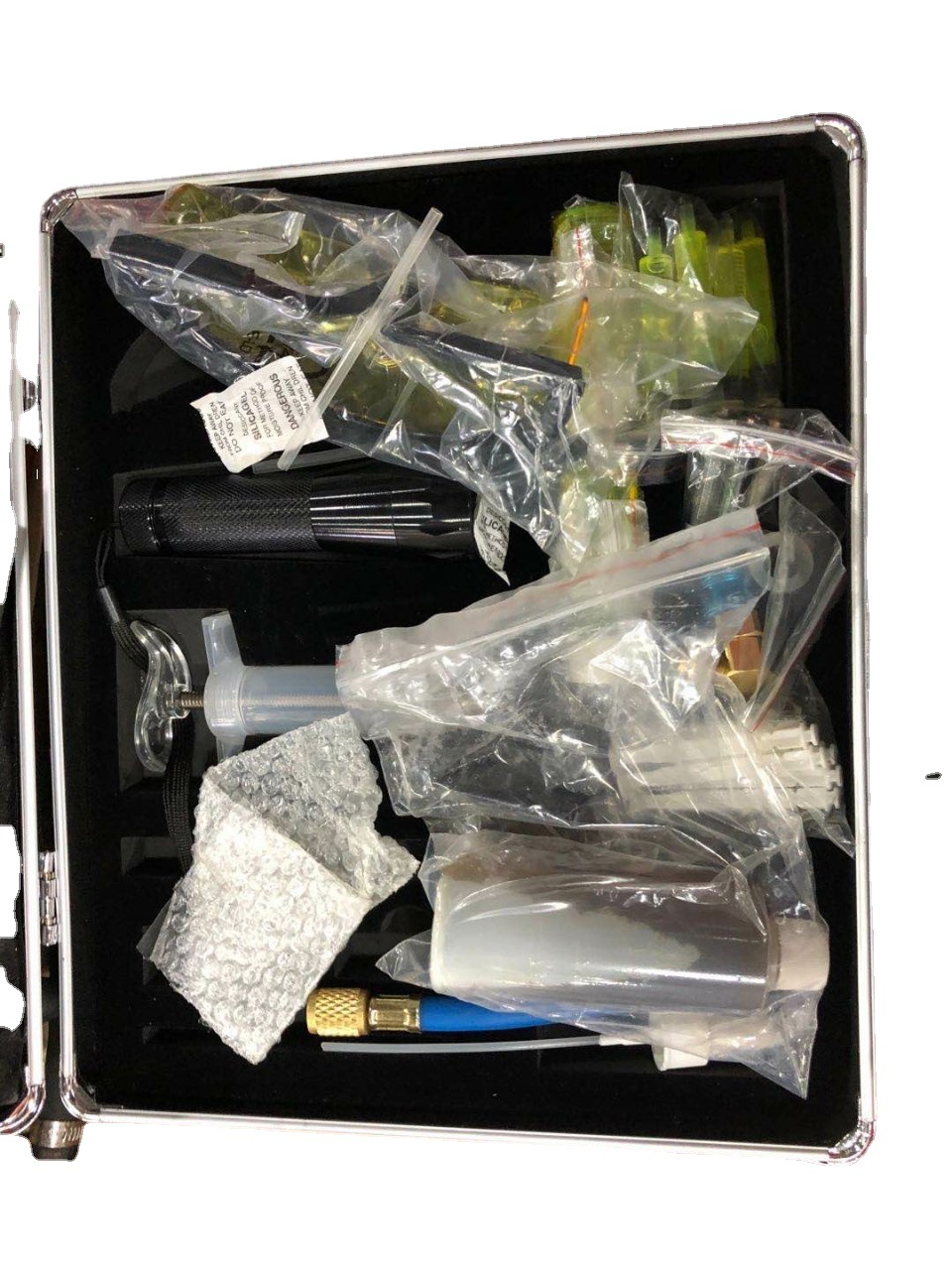 汽车空调荧光侧漏仪猛虎检漏仪套装【佛山亿成汽保设备】广东佛山