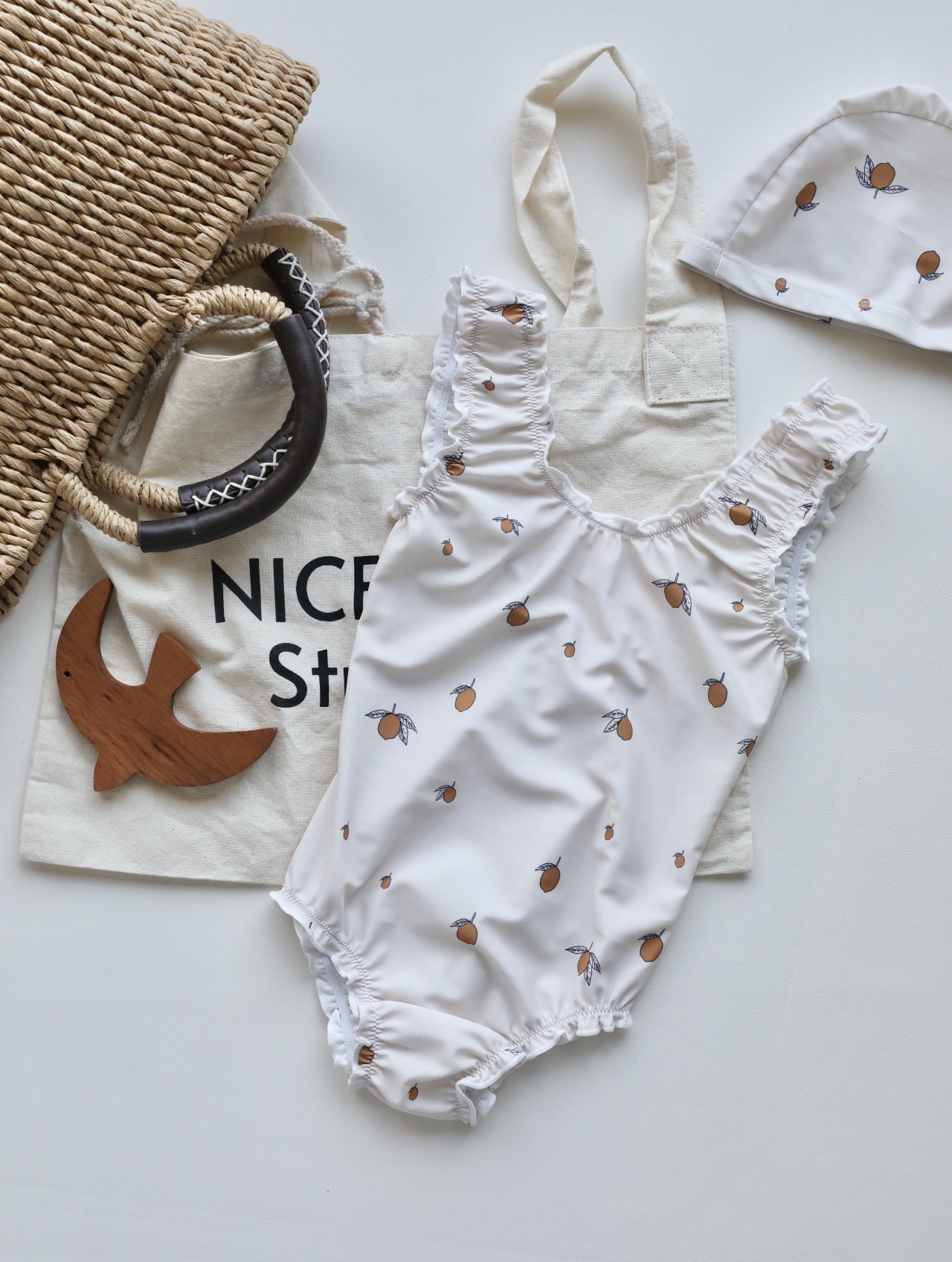 Swimwear girl's, quick dry children's brand sun protection cream, new collection 3