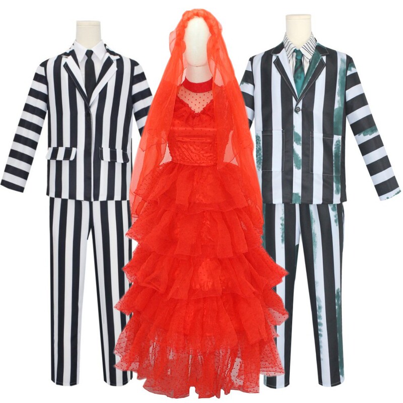 Archmage Cos Beetle Juice cosplay Full Series in stock Halloween Stage Performance Suit