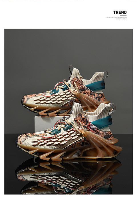 Men's Spring Autumn 2024 new fly woven mesh casual running sports with shock absorption and wear resistance, summer_voghion.com
