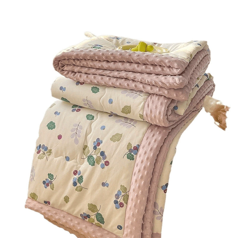 Fleece thin summer cotton cool duvet for students