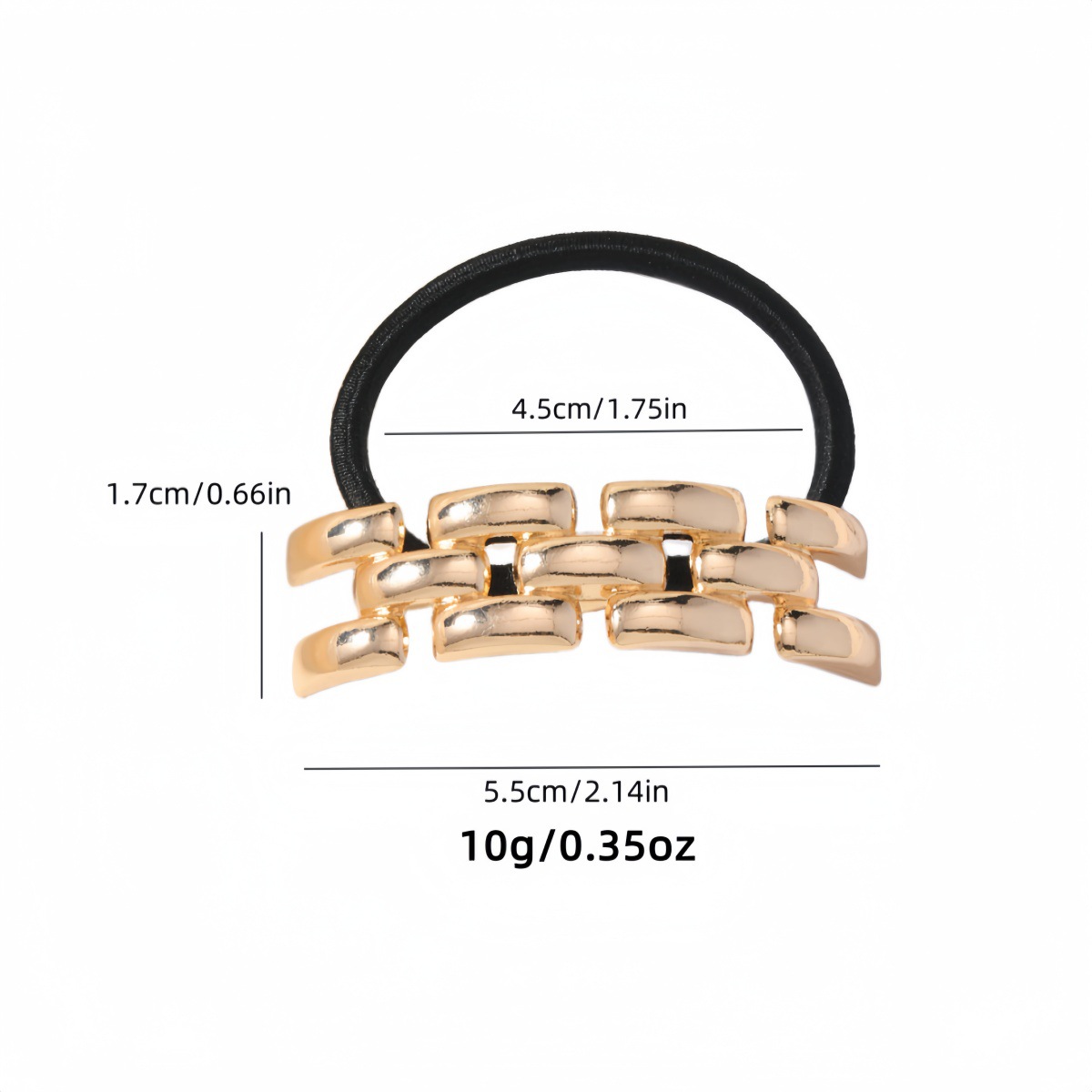 Cuerda para el cabello de metal de viento frío minimalista, anillo para el cabello de aleación, nuevo estilo coreano, coleta de caballo de alta calidad, corbata para el cabello, corbata para el cabello, corbata para el cabello