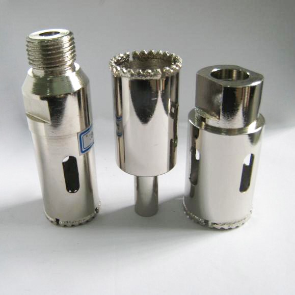 金刚石钻头专业厂家销售石材打孔钻孔专用薄壁钻 电镀金刚石钻头