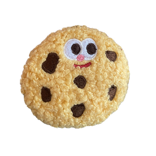 Cat fan cookie brooch pendant funny plush cute clothes bag accessories creative key pendant gift