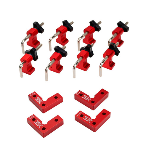 Mini wooden board right angle fixing clip 90 degree splicing clip woodworking auxiliary positioning fixture right angle block puzzle