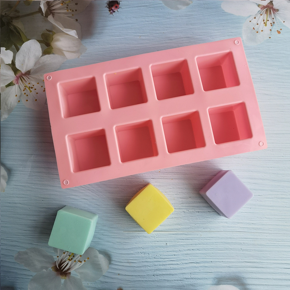 8 molde de pastel cuadrado 423 molde de galletas dulces molde de silicona molde de pastel de mousse molde de gelatina