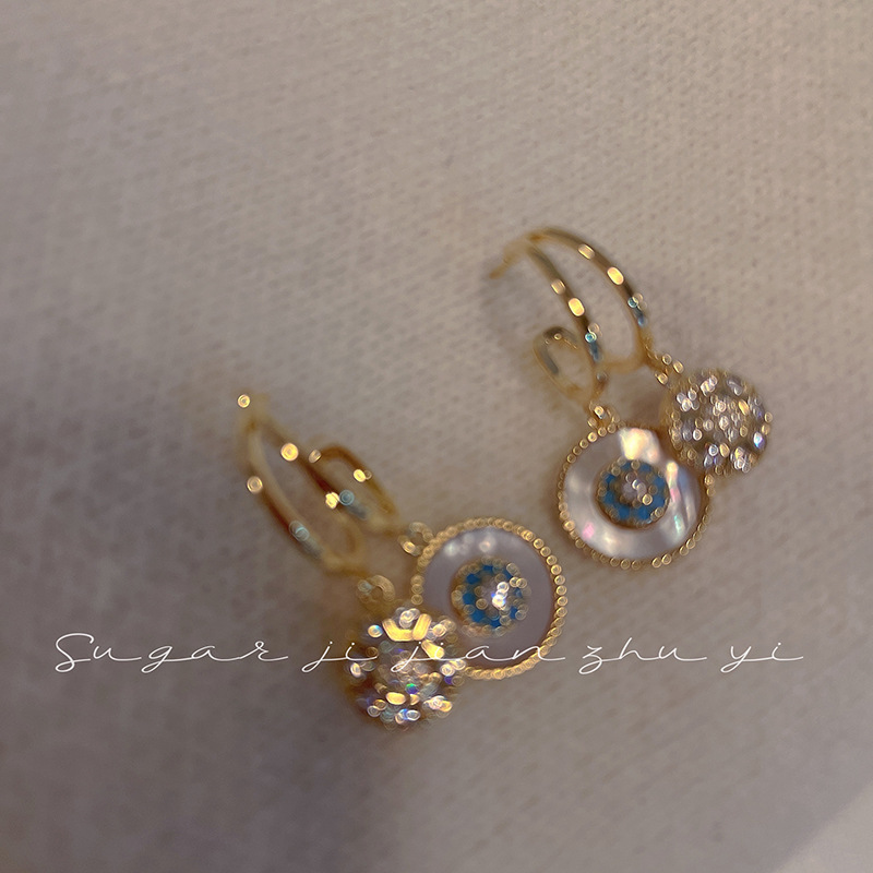 12g Weight Artificial Gemstones Inlay Material Earrings Classification 1 Pair Fashion Geometric Alloy Plating Inlay Artificial Gemstones Women's Earrings