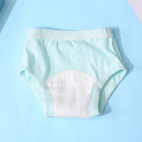Infant and toddler toilet training shorts summer baby hand washable four-layer gauze briefs infant training pants