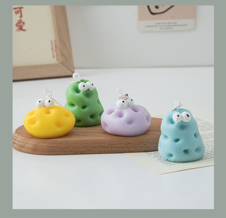 芝士兄弟香薰蜡烛伴手礼芝士蜡烛ins创意家居摆饰套装跨境蜡烛详情11