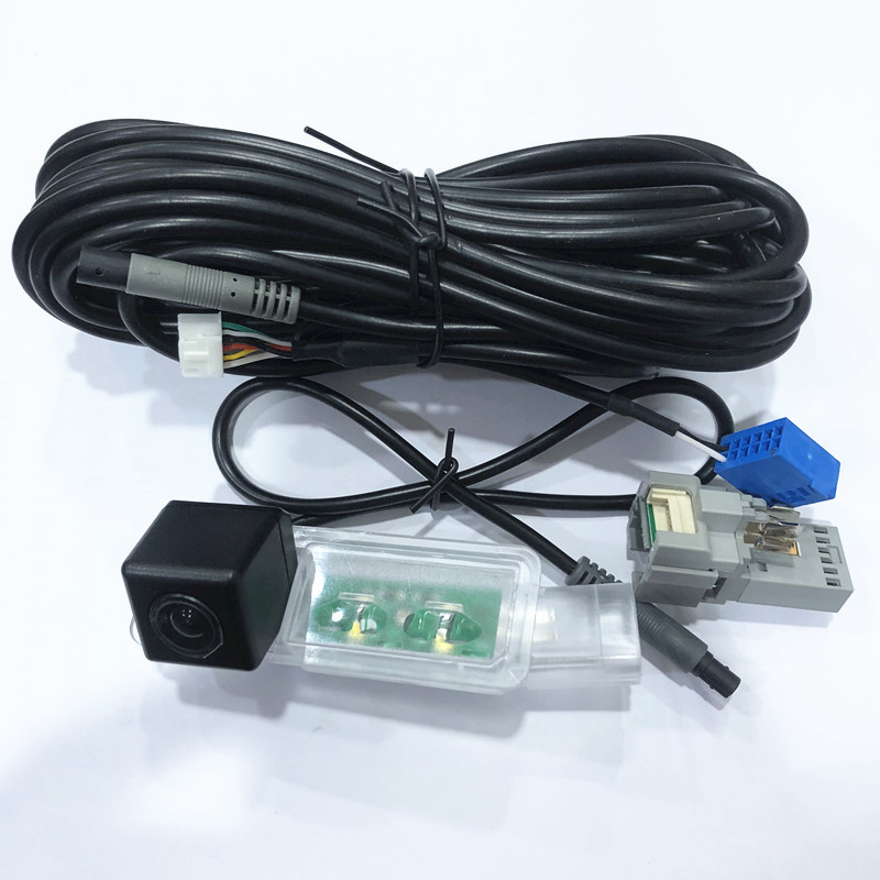 朗逸迈腾凌渡高尔夫菠萝探歌甲壳虫帕萨特倒车影像摄像头解码轨迹