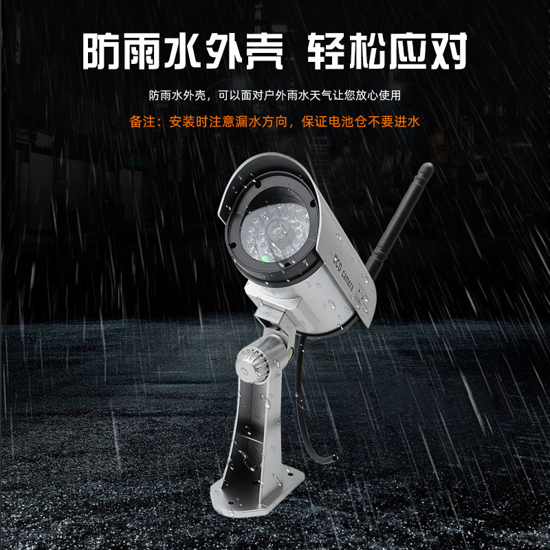 New multi-color gun-style simulation surveillance camera fake monitor fake camera fake surveillance
