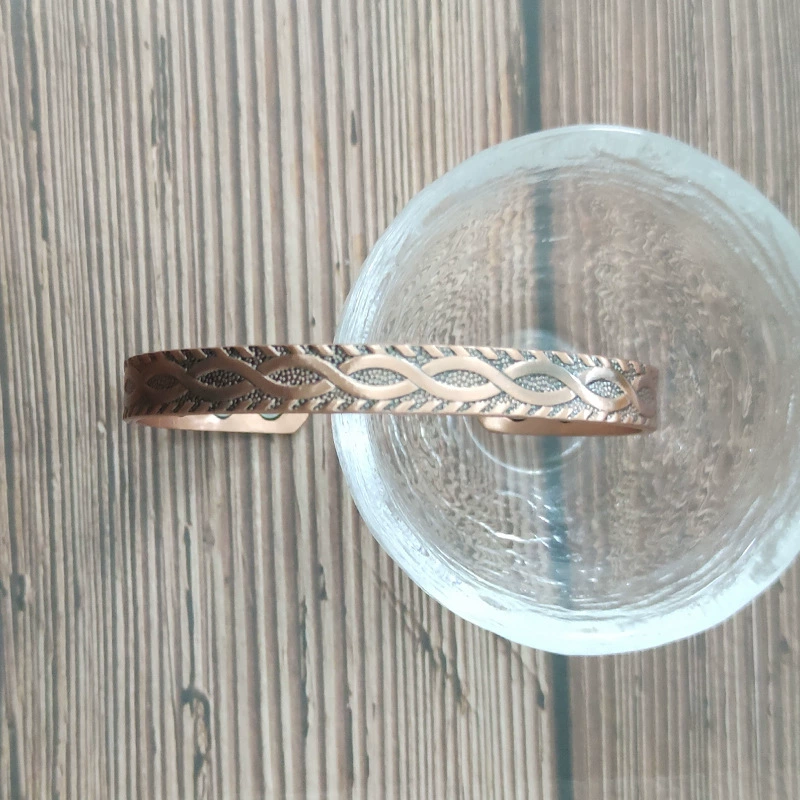 Copper magnetic bracelet, European style