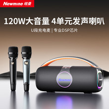 纽曼N500无线蓝牙音箱广场舞音响家庭KTV套装户外大功率低音炮