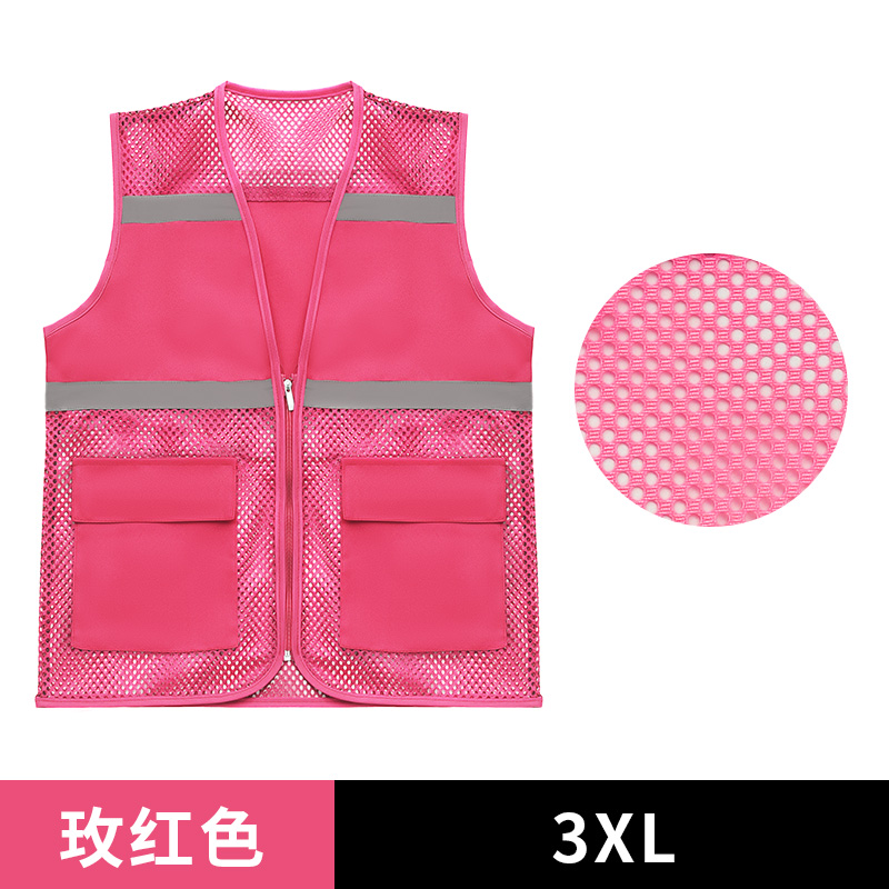 chaleco de seguridad reflectante verano transpirable malla construcción de sitio de construcción ropa reflectante chaleco de impresión