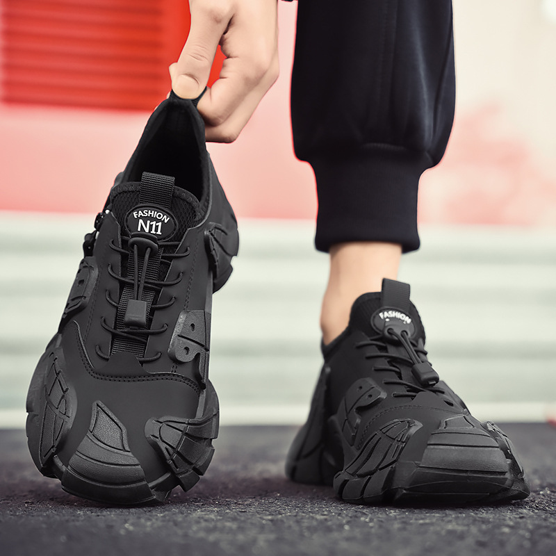 Zapatos de hombre primavera 2025 nueva tendencia hombres de todo fósforo trabajo al aire libre sitio de trabajo trabajo resistente al desgaste seguro laboral zapatos de moda resistentes al desgaste