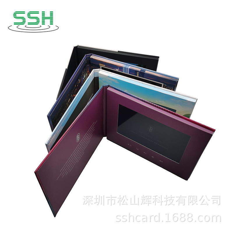 7寸视频贺卡10-香港