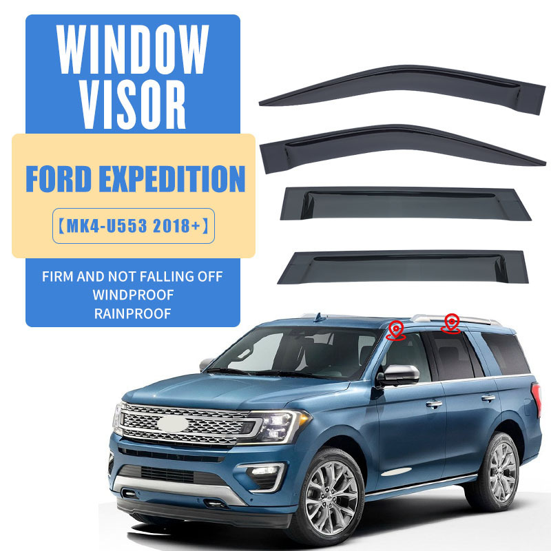 Suitable for Ford Expedition Window Rain Visor Expedition Window Visor