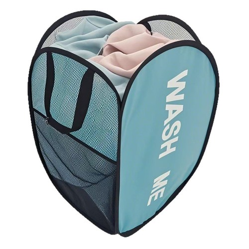 Foldable Printed Laundry Basket Dirty Clothes Hamper Dorm Storage Bin Large Laundry Basket