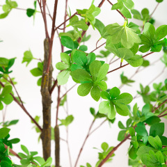 Simulated green plant Japanese hanging bell tree potted plant large floor-standing home decoration plant ornaments simulated hanging clock fake tree