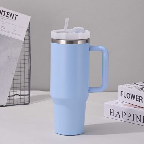 40oz Car Cup Large Capacity 304 Stainless Steel Insulated Cup with Handle Ice Boss Cup