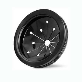 垃圾处理器盆堵塑料喷堵防溅圈密封塞厨余粉碎机配件