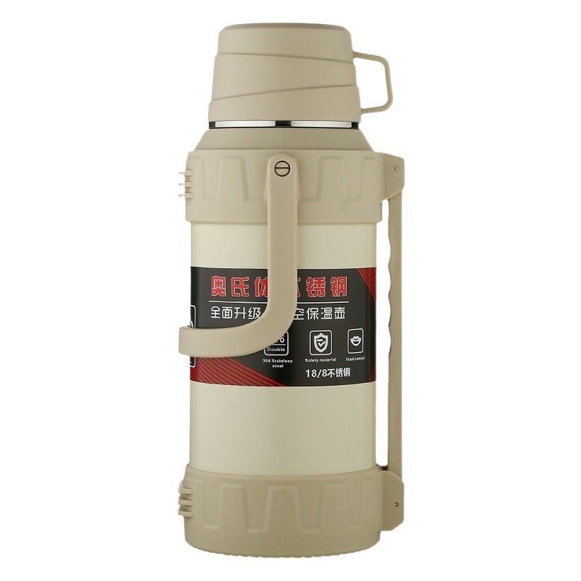 316 Stainless Steel Extra Large Capacity Thermos Pot Construction Site Outdoor Portable Car Travel Pot Thermos Cup Sports Water Cup