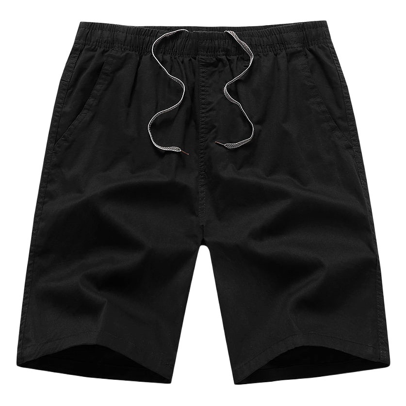Summer Casual Shorts Men's Middle-aged and Elderly Half-length Pants Men's Straight Pants Thin Loose Breeches Overalls Beach Pants