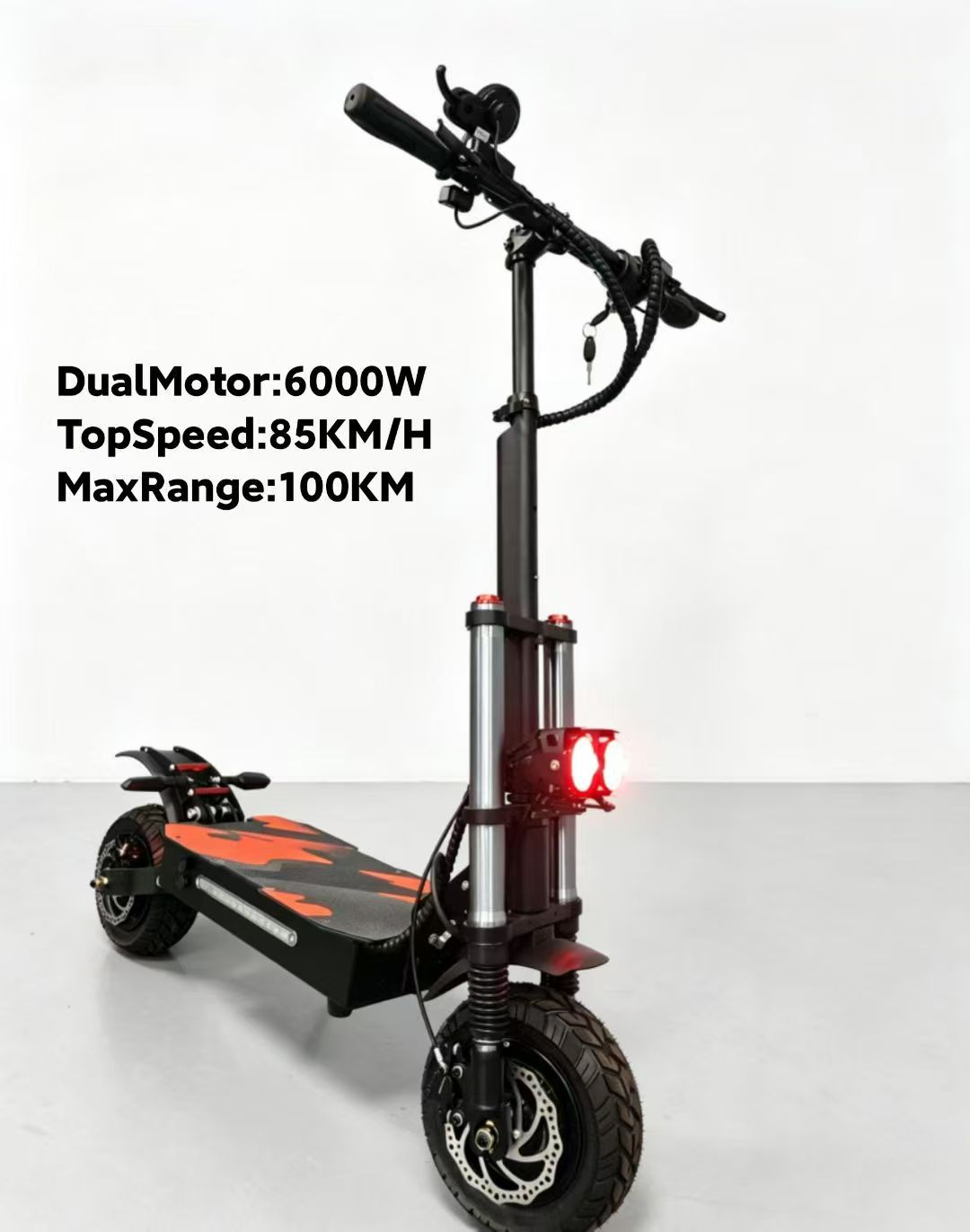 Electric Scooter, Off-Road Scooter, Foldable Mobility Scooter, 11inch Scooter, High-Speed Scooter, Off-Road Scooter
