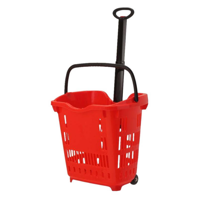 Carretilla compras aleación aluminio 40L/50L, estilo europeo con ruedas, portátil y plegable. image 1