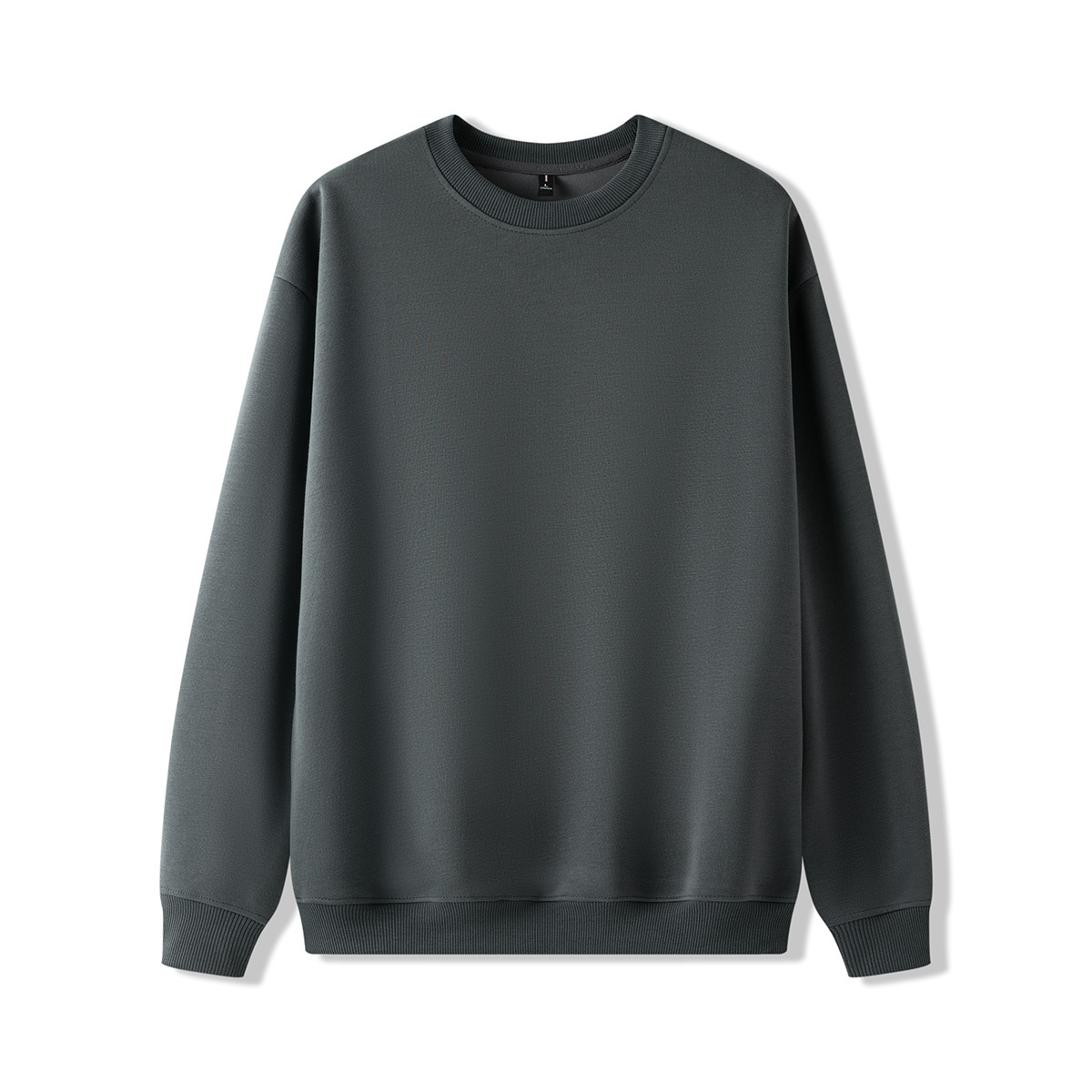 Shirt de hombro para hombre, chaqueta suelta, gran tamaño, camisa de base de manga larga de otoño y invierno, casual, versátil y simple.