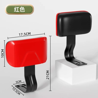 Yadi electric car backrest universal Electric car rear backrest - v3-curved-soft-backrest-suzuki-red-v3-curved-soft-backrest