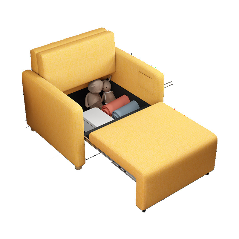 Sofá cama de una sola persona plegable pequeño estudio de la oficina almuerzo sofá silla multifunción sofá cama