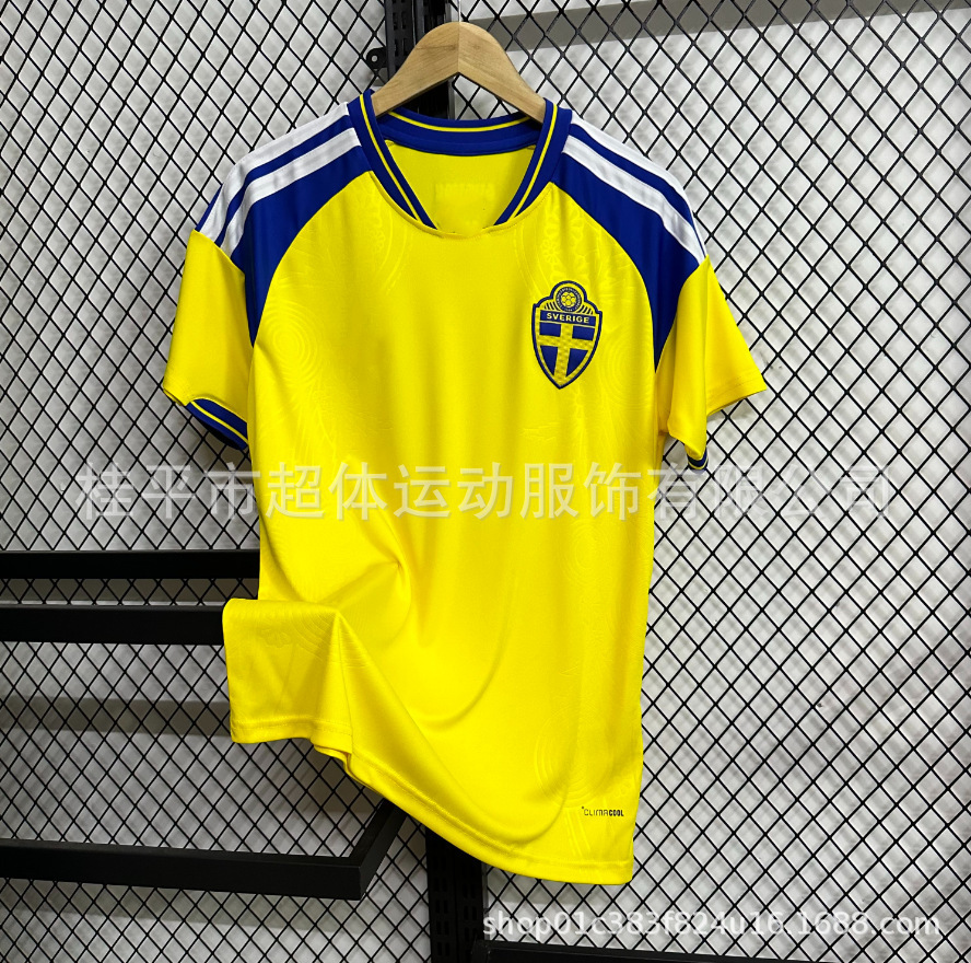 adidas x Sweden 2026 Home Jersey Yellow