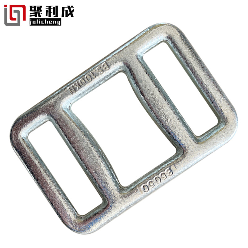 厂家50MM锻造目字环目形环目字扣编织带目型环捆扎扣卡环