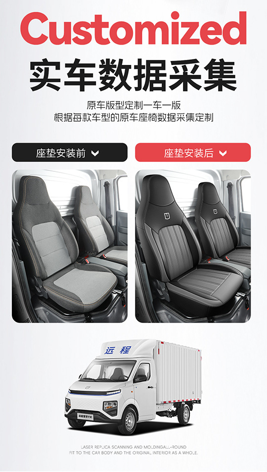 Suitable for Geely Remote V6E F1E Jiyun E6 Car Seat Covers, Custom-Made Full Surround Leather Seat Cushion Covers