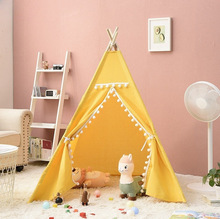 儿童帐篷印第安室内游戏屋公主玩具屋小房子宝宝礼物拍照道具