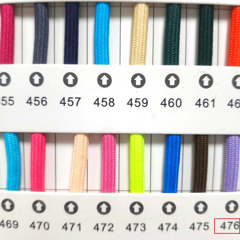 210 color 4mm color unisex cifrado cordón redondo negro y blanco cordón de zapatos casuales para zapatos blancos pequeños