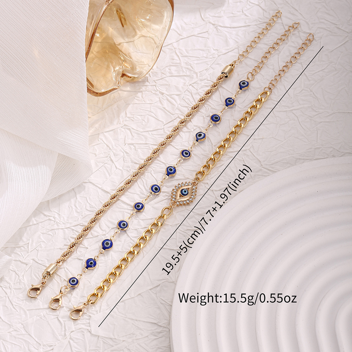 Bracelets multi-rangs minimalistes empilables légers confortables_voghion.com