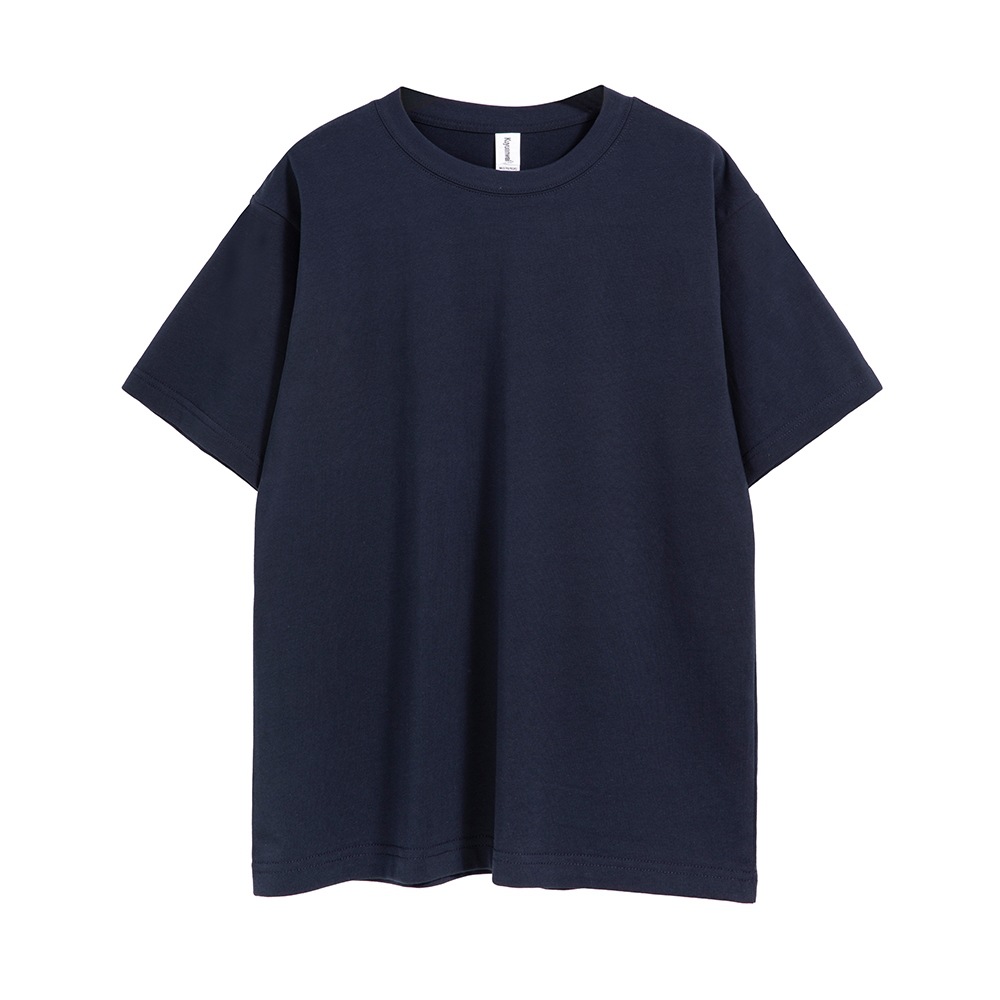 AG260 g 32 camisetas pesadas de algodón puro con hombros caídos, camiseta de manga corta de marca de moda suelta de gran tamaño personalizada