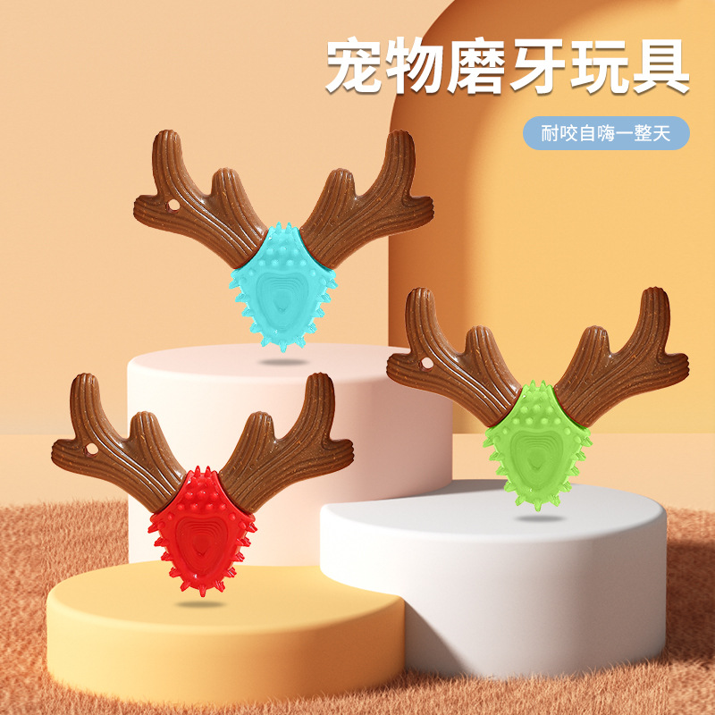 Transfronterizo nuevo perro mordedura de perro de juguete dientes de molienda palo Diente de limpieza artefacto mordedura-resistente juguete para mascotas suministros al por mayor