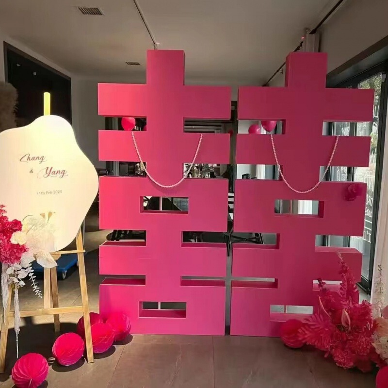 ハッピー文字フロア立体ネット有名人大型KTボード小紅書ネット有名人モデル結婚式婚約発売卸売|undefined