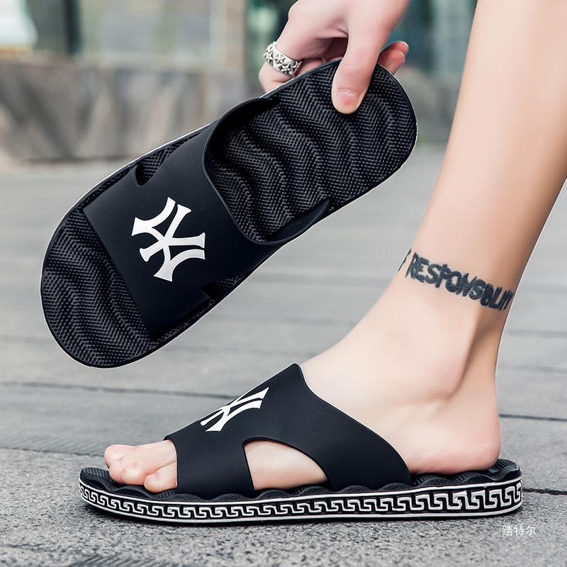Zapatillas de una línea de gran tamaño de Vietnam para hombre 2024 sandalias y zapatillas de verano AliExpress zapatos de playa de uso exterior sandalias ligeras de comercio exterior