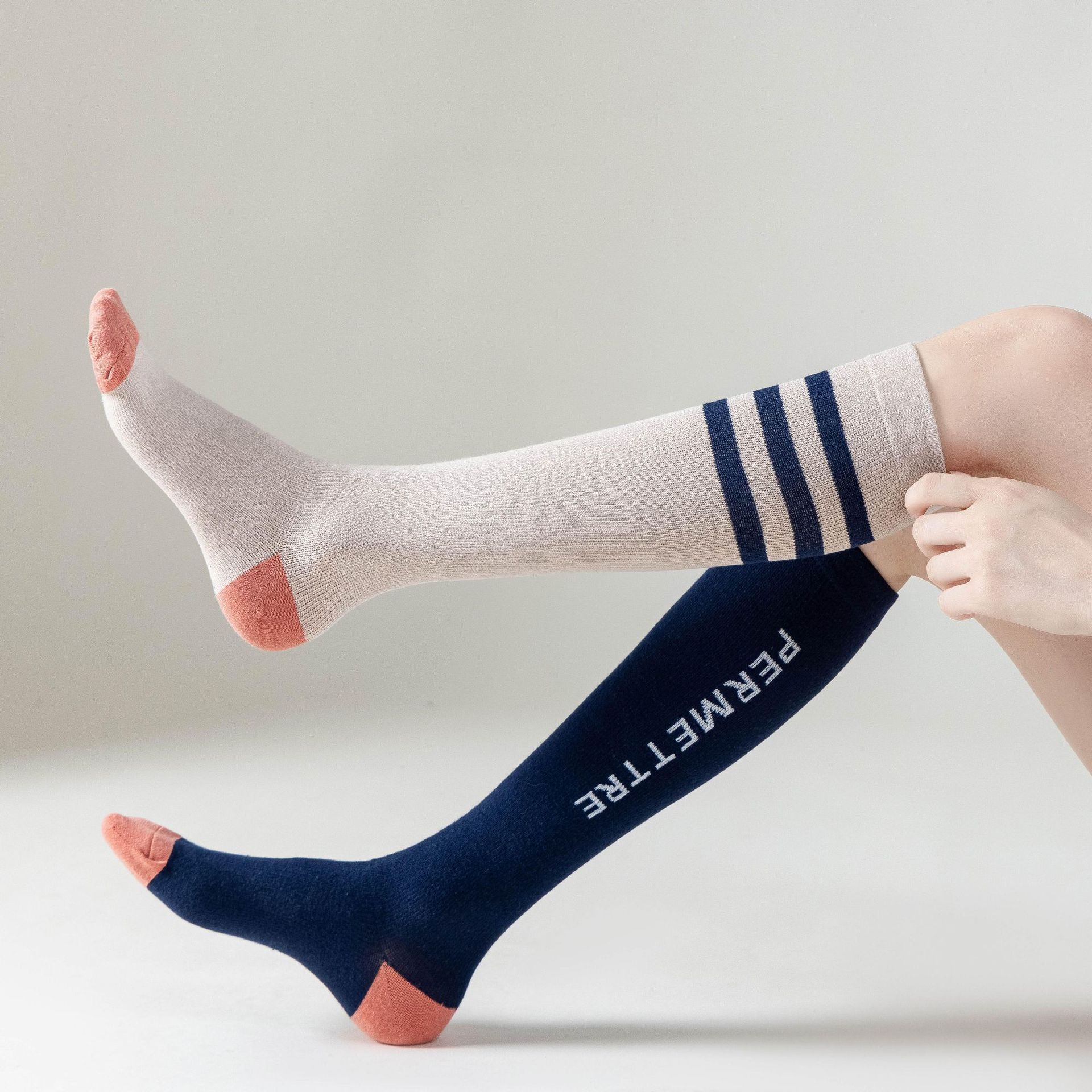 Calcetines Calcetines deportivos de primavera para mujer Calcetines de compresión Calcetines para pantorrilla Calcetines para mujer Calcetines de compresión Calcetines AB Calcetines de algodón Calcetines de yoga