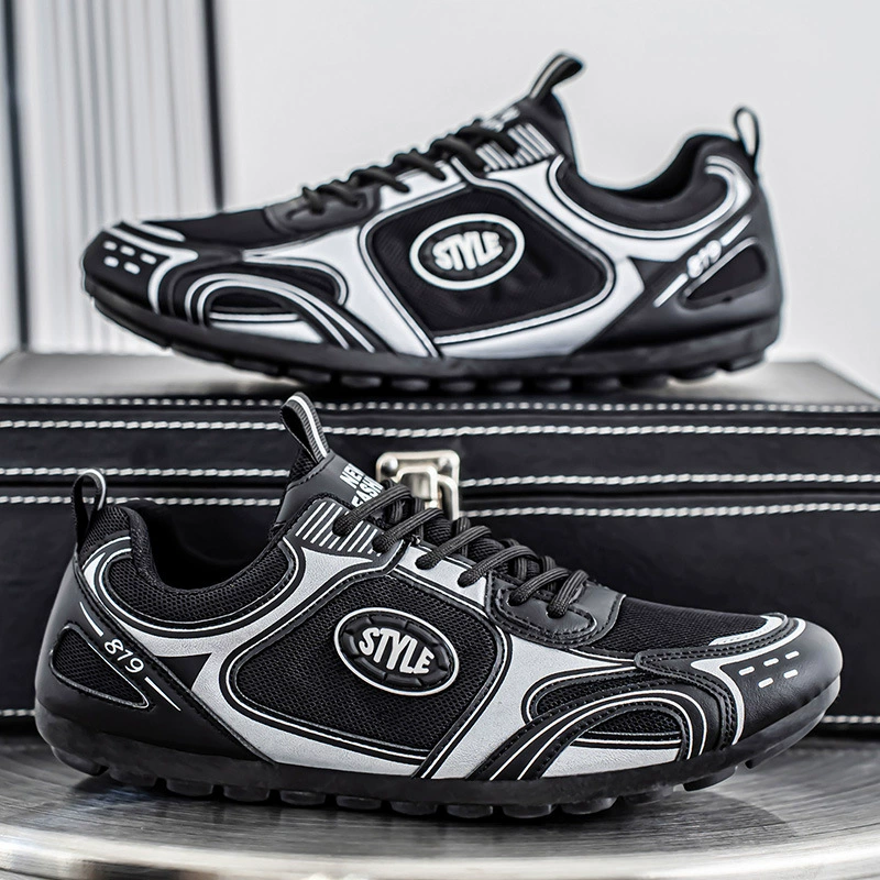 Мужские летние спортивные кроссовки 2025, большие размеры 45, мужские слипоны, удобные туфли для вождения, модные кроссовки 46