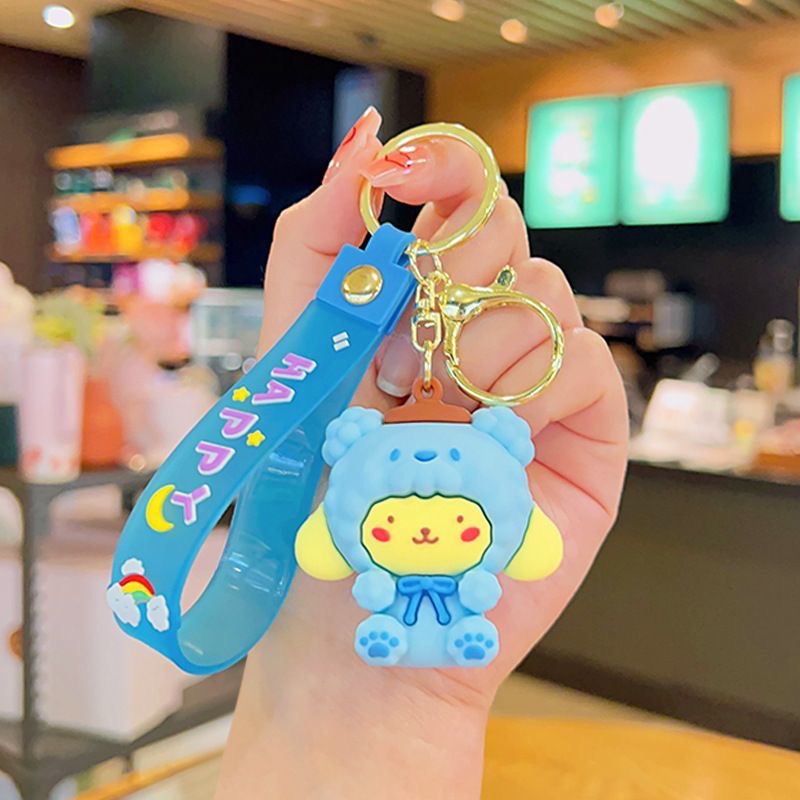 Nuevo huevo partido Sanliou muñeca de dibujos animados llavero de muñeca de garra de venta caliente transfronteriza muñeca caja ciega regalos al por mayor