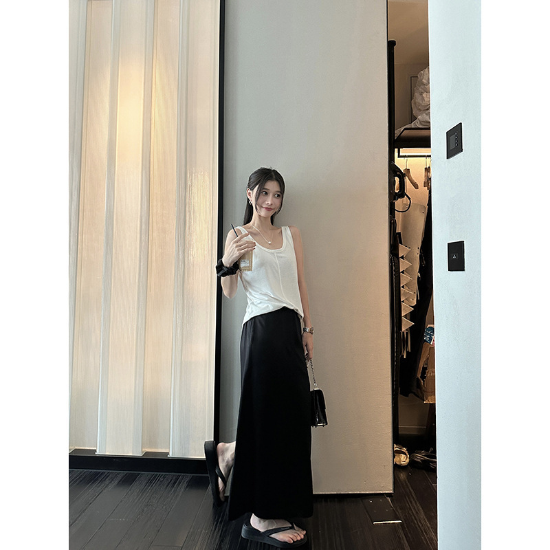 Baishi Wang Mist Matte Silky Breathable Modal Camisole Women's Summer Inner Wear Outer Wear Slim Top